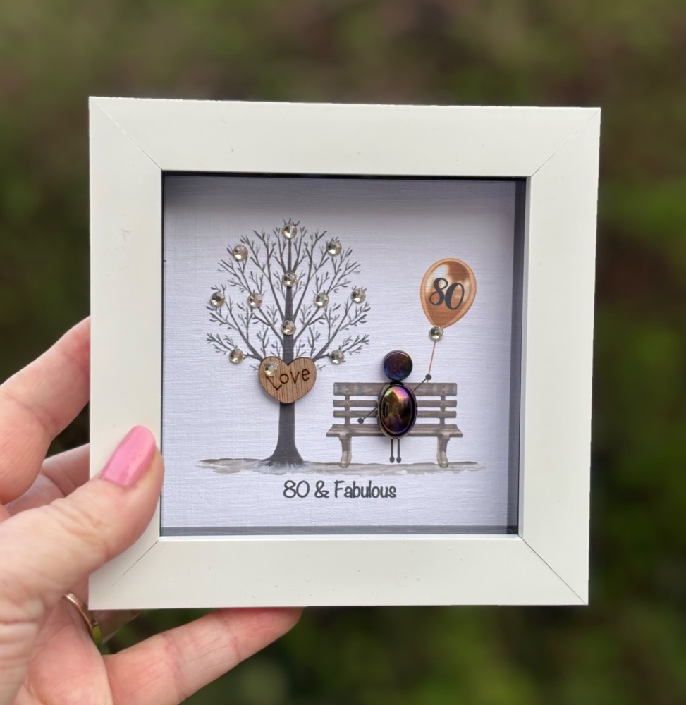 80th BIRTHDAY FRAME