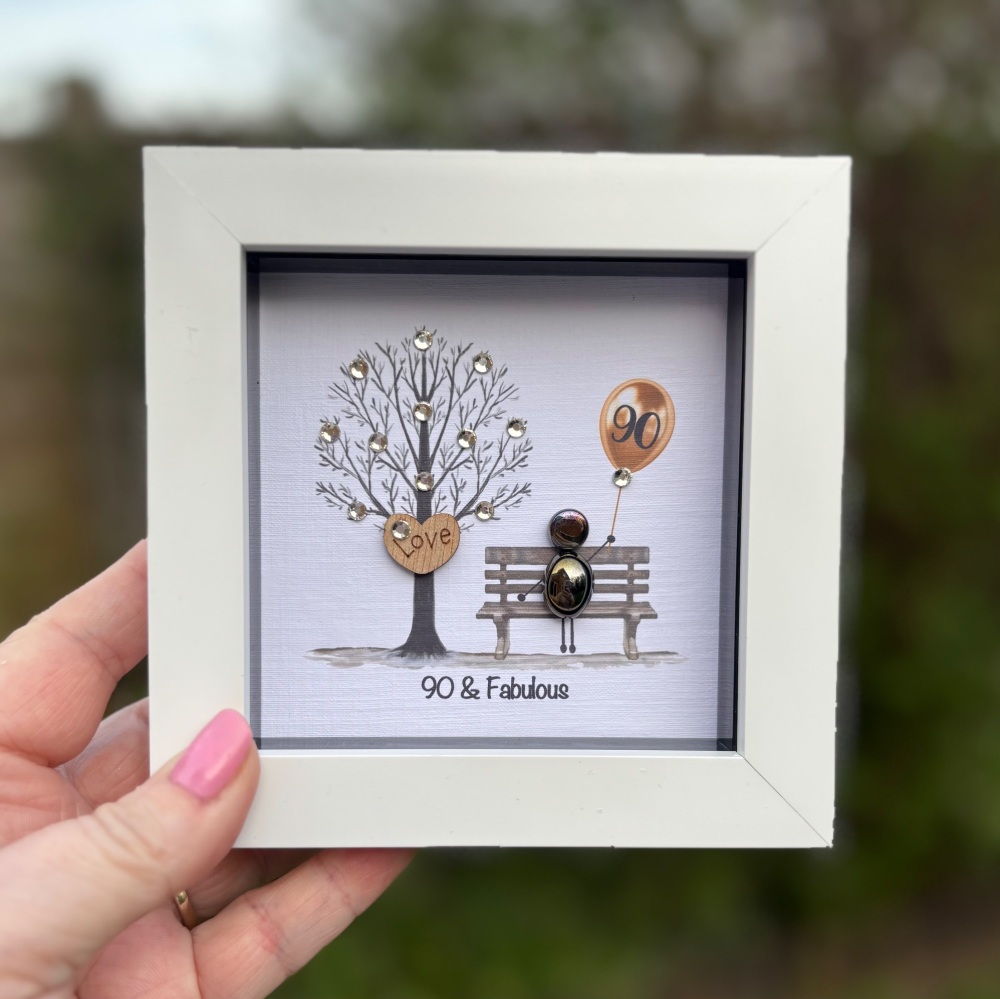 90th BIRTHDAY FRAME