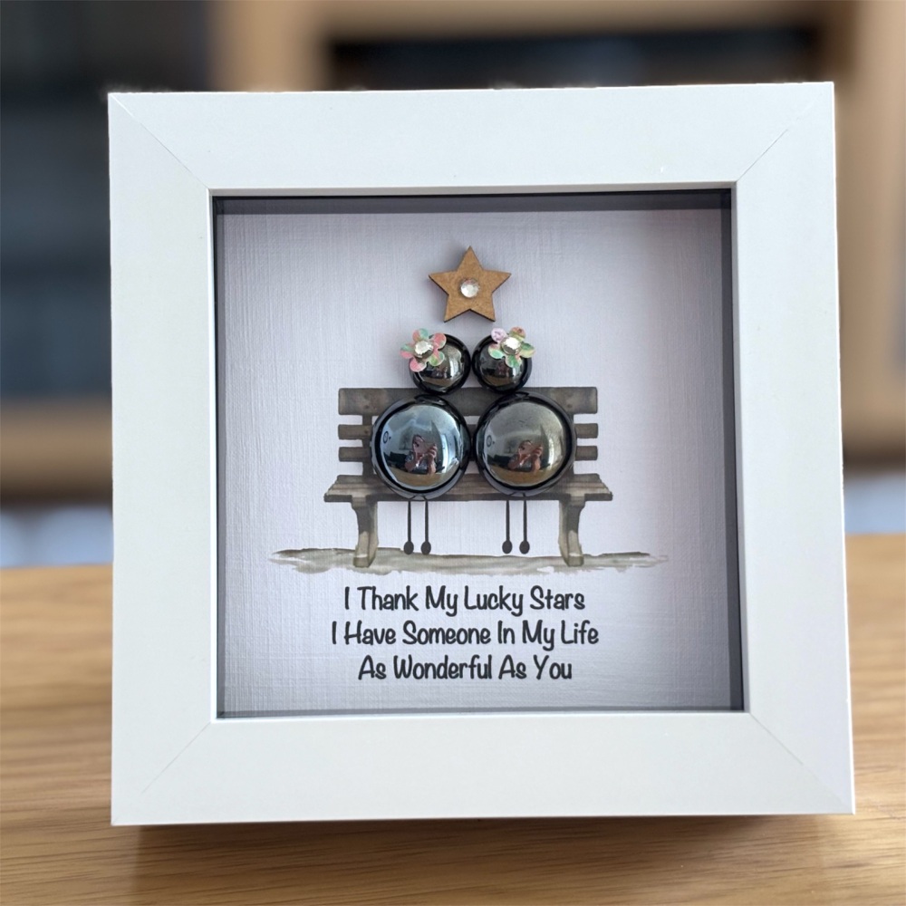 I THANK MY LUCKY STARS FRAME
