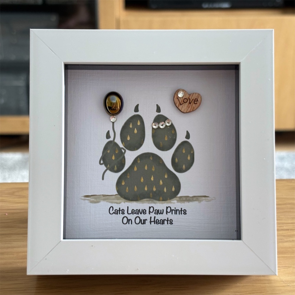 CATS LEAVE PAW PRINTS FRAME