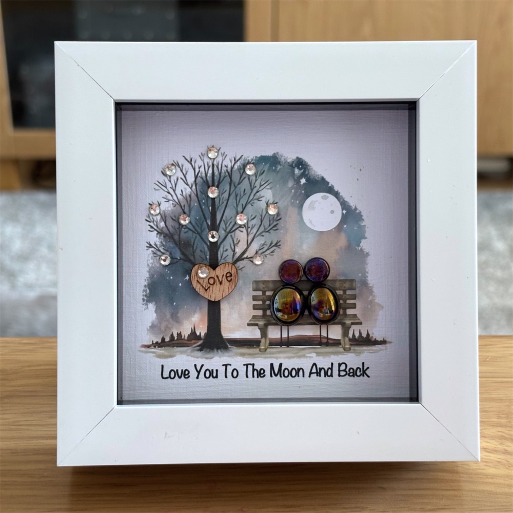 LOVE YOU TO THE MOON AND BACK FRAME