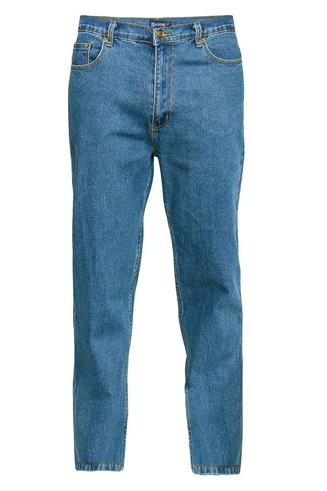Rockford Stretch Denim Jeans Stonewash