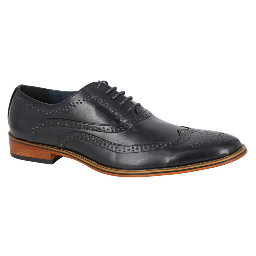 Oxford Brogue Shoe - Tan, Black or Brown