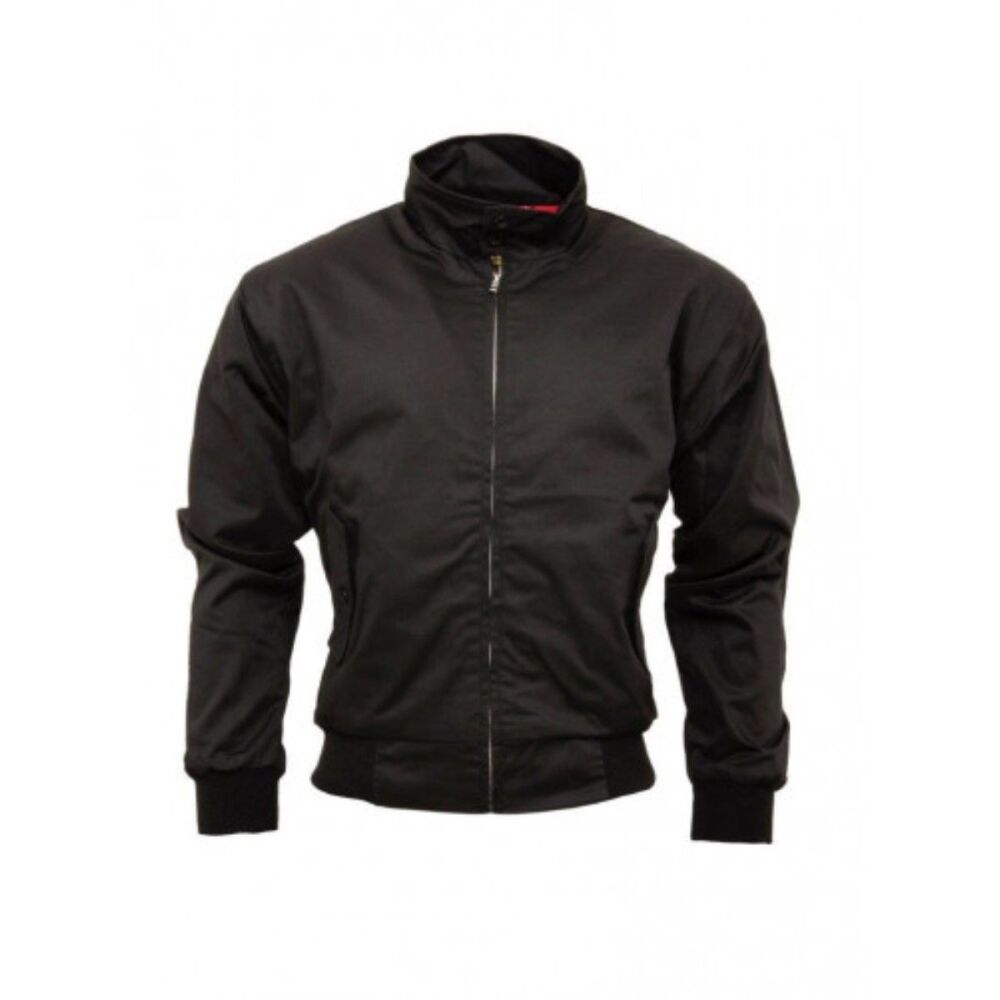 Black Harrington Jacket