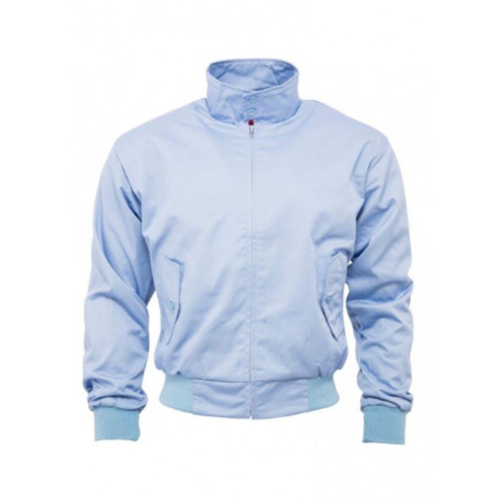 Sky Blue Harrington Jacket