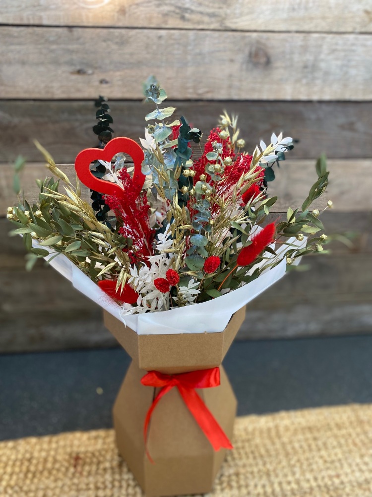 Christmas Red & Gold Bouquet