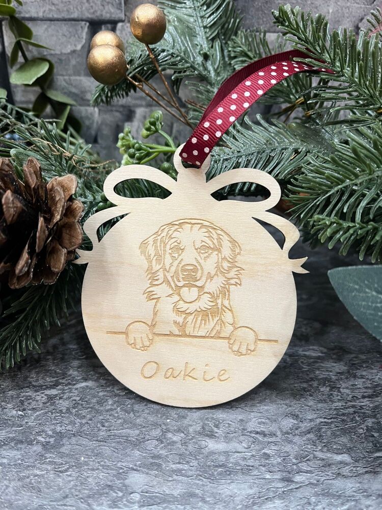 Personalised Dog decoration