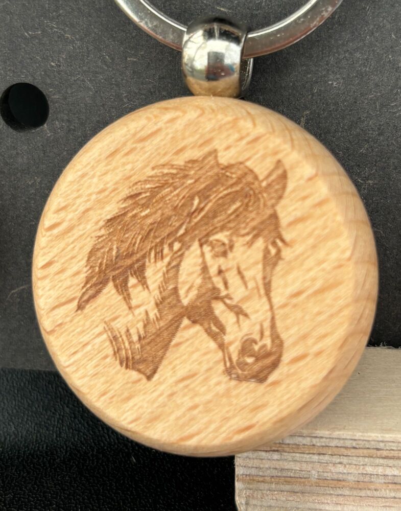 Personalised Horse Keyrings