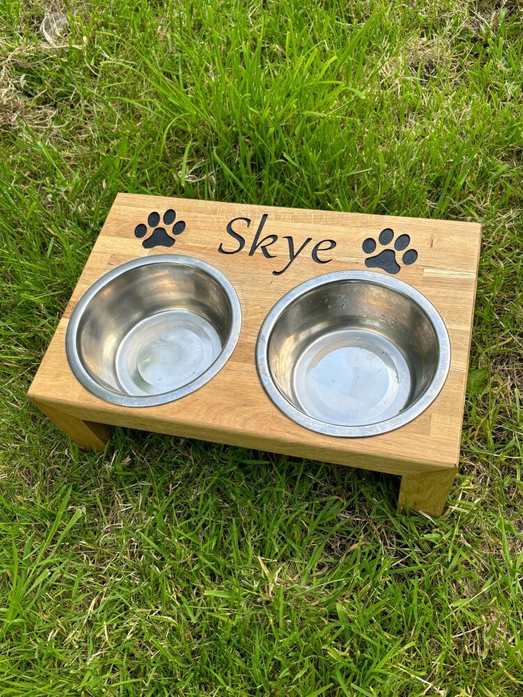 Dog bowl holder