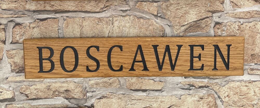 Long house sign