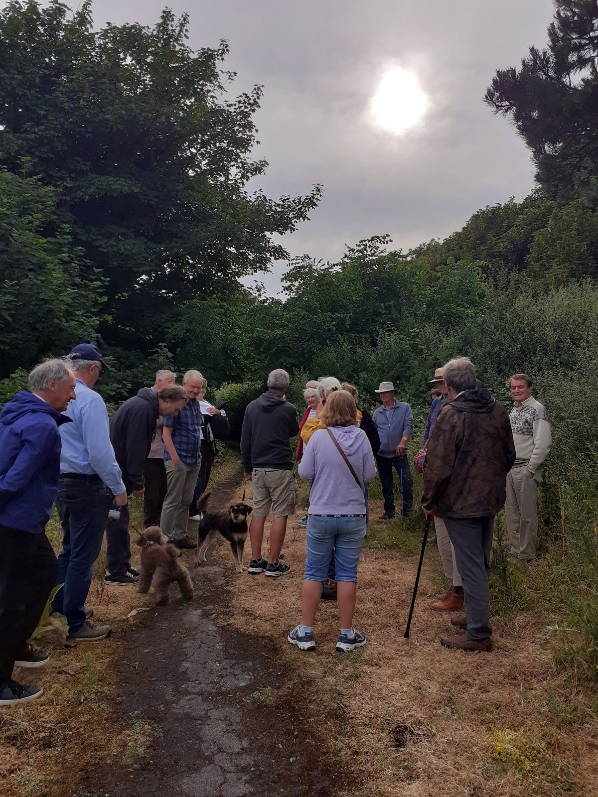 Jog Your Memory Walk_ campaign for footpath under threat to get official de