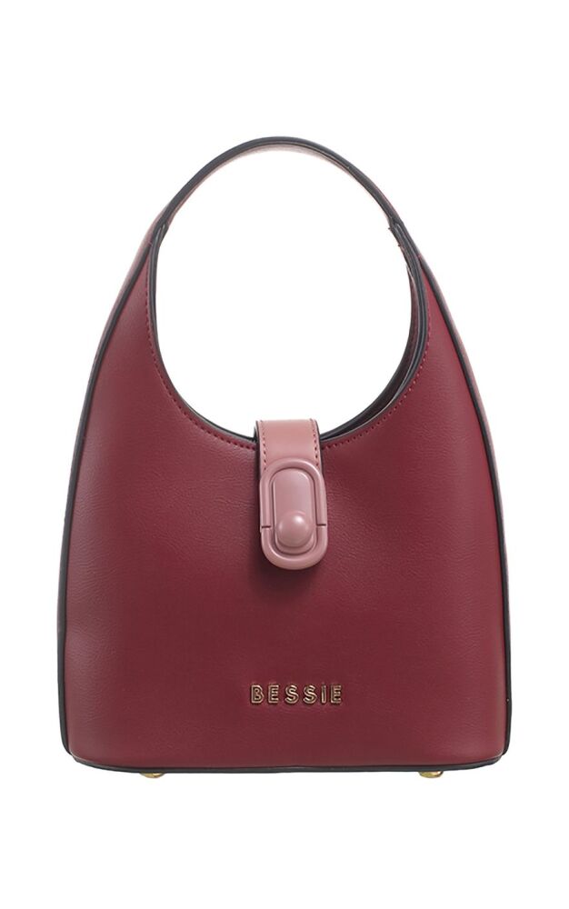 Small Urban Bucket Bag - Wine