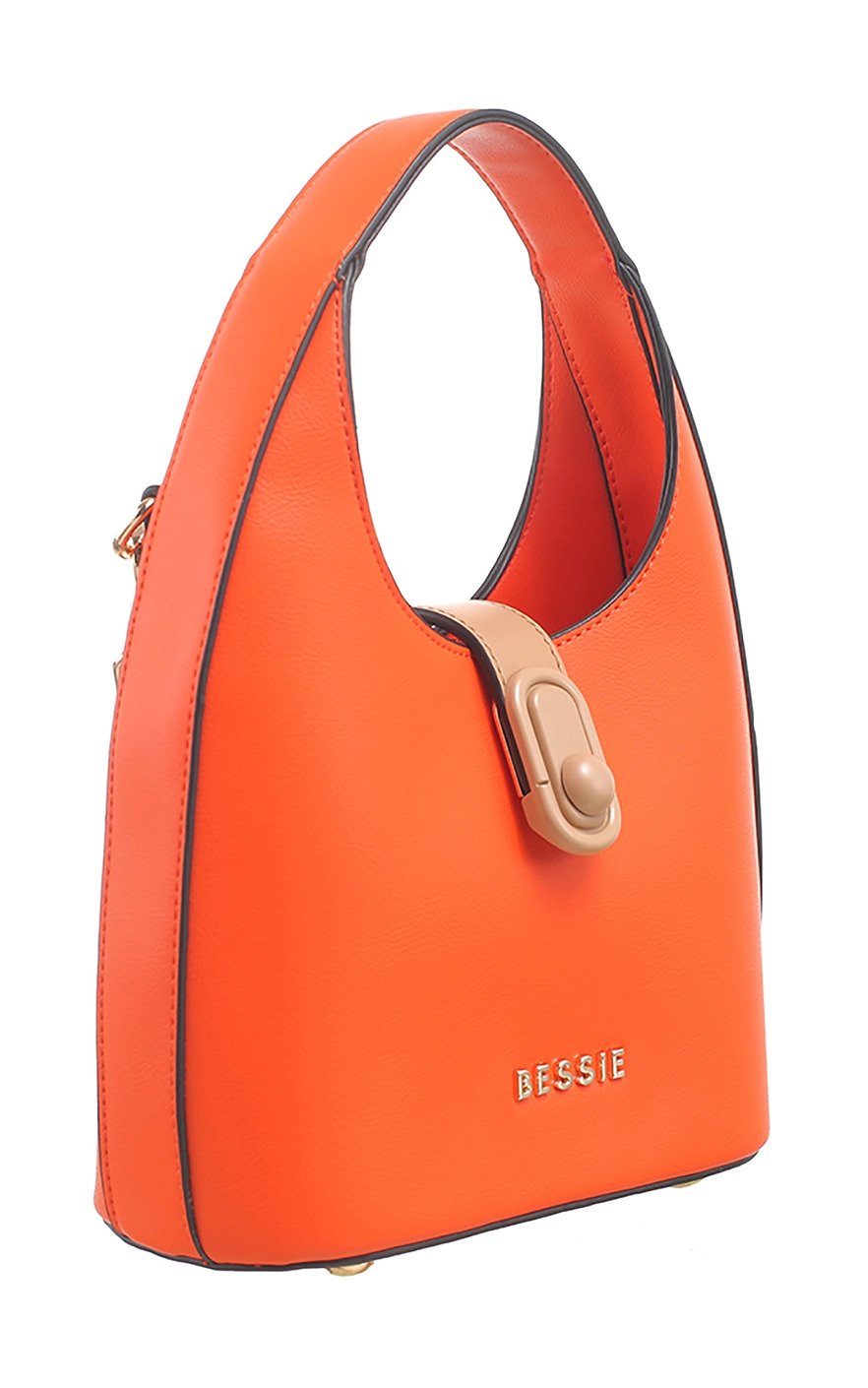 Orange Bucket Bag