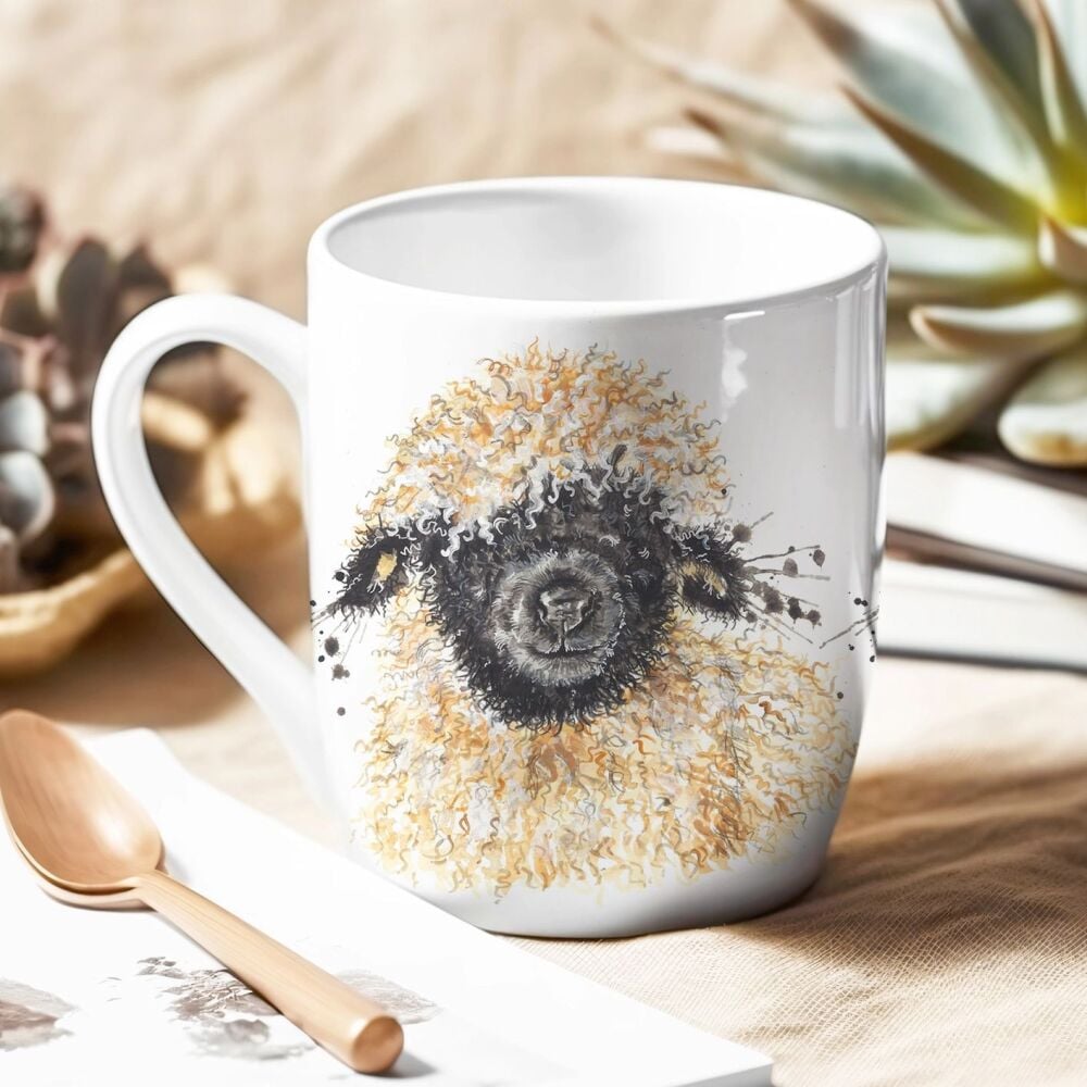 Splatter Betty Ceramic Mugs