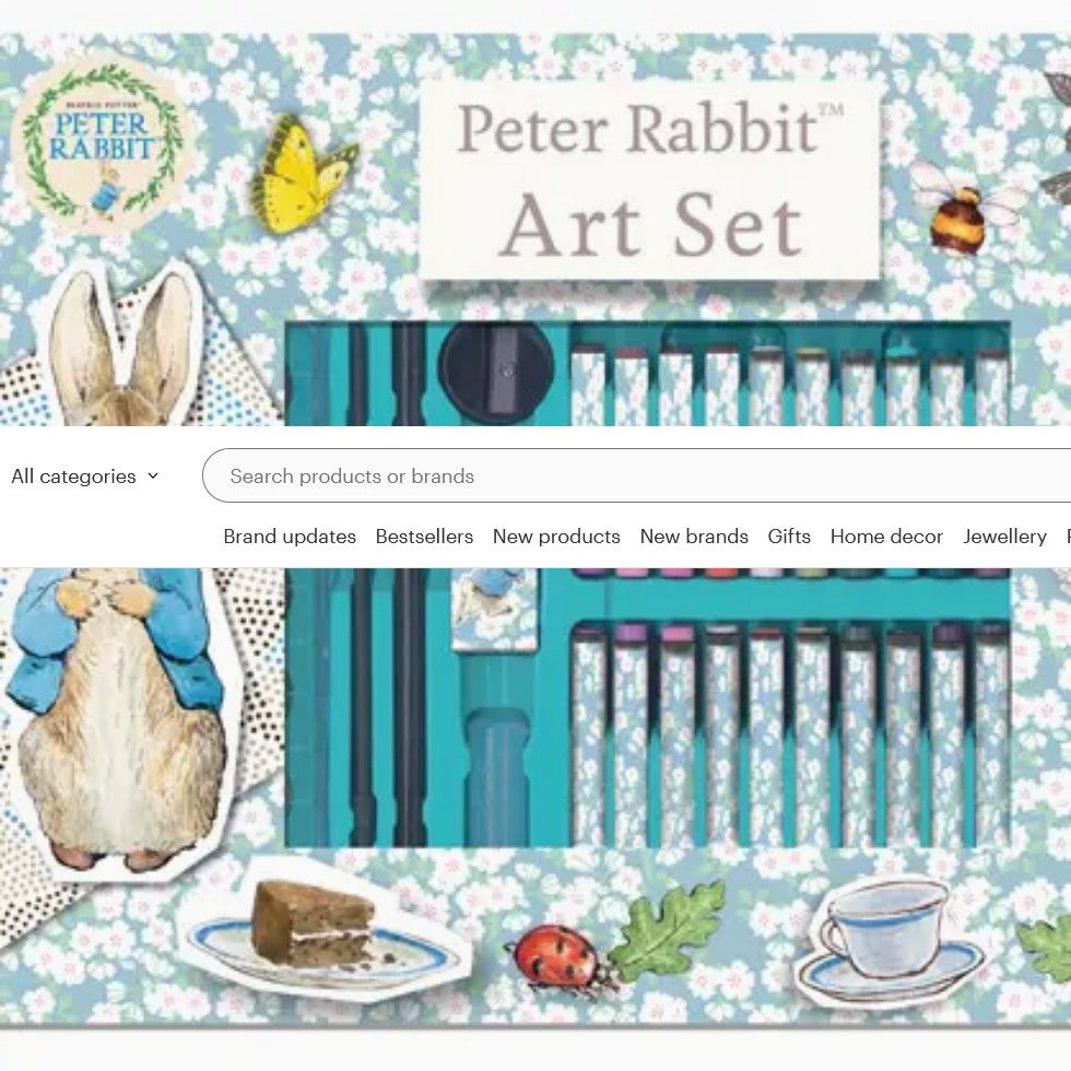 Beatrix Potter Art Set