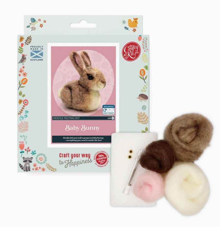 Baby Bunny Felting Kit