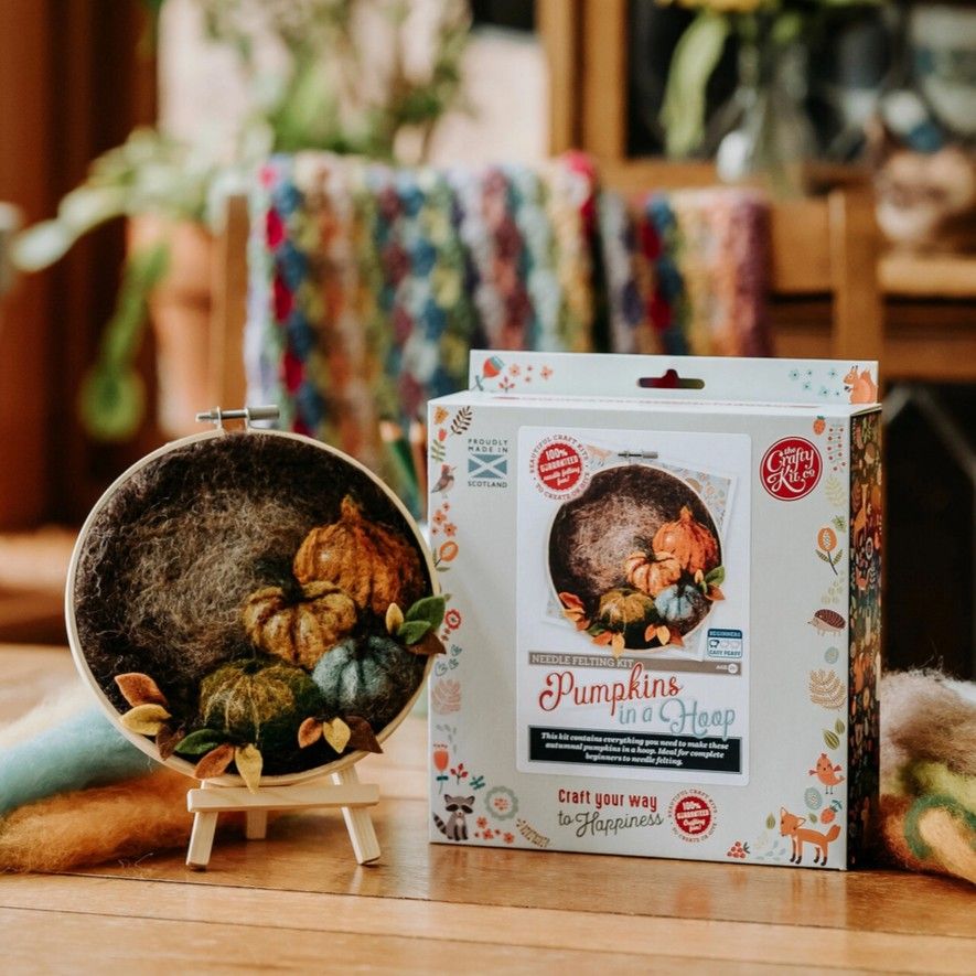 Paint with Wool - Pumpkin