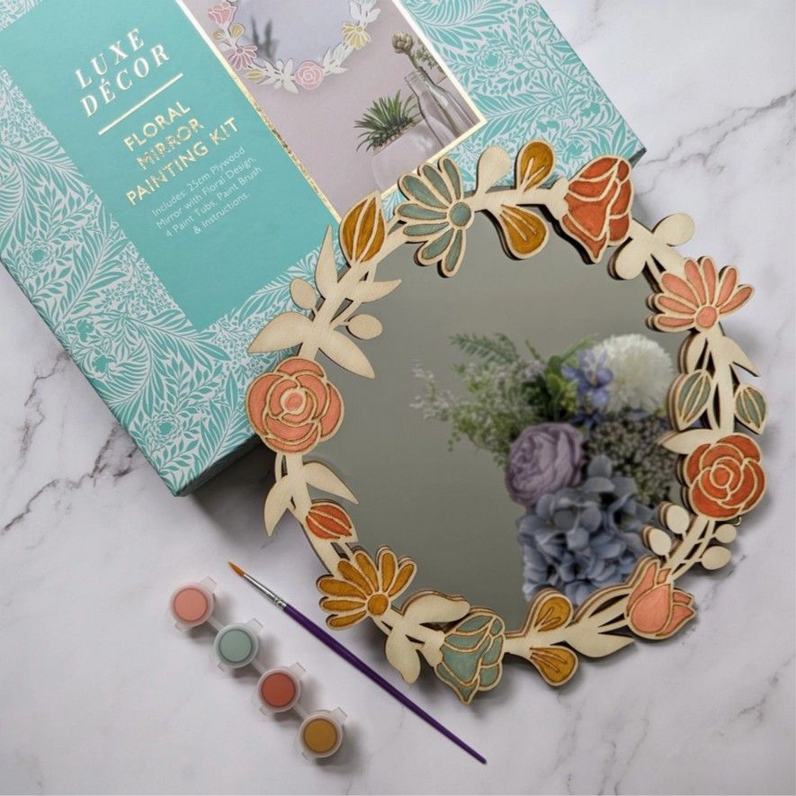 Luxe Decor Craft Kit - Mirror Painting