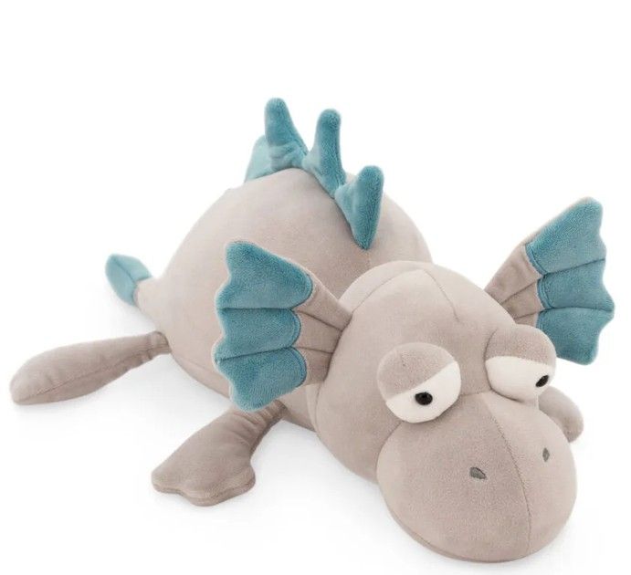 Sleepy the Dragon Grey and blue