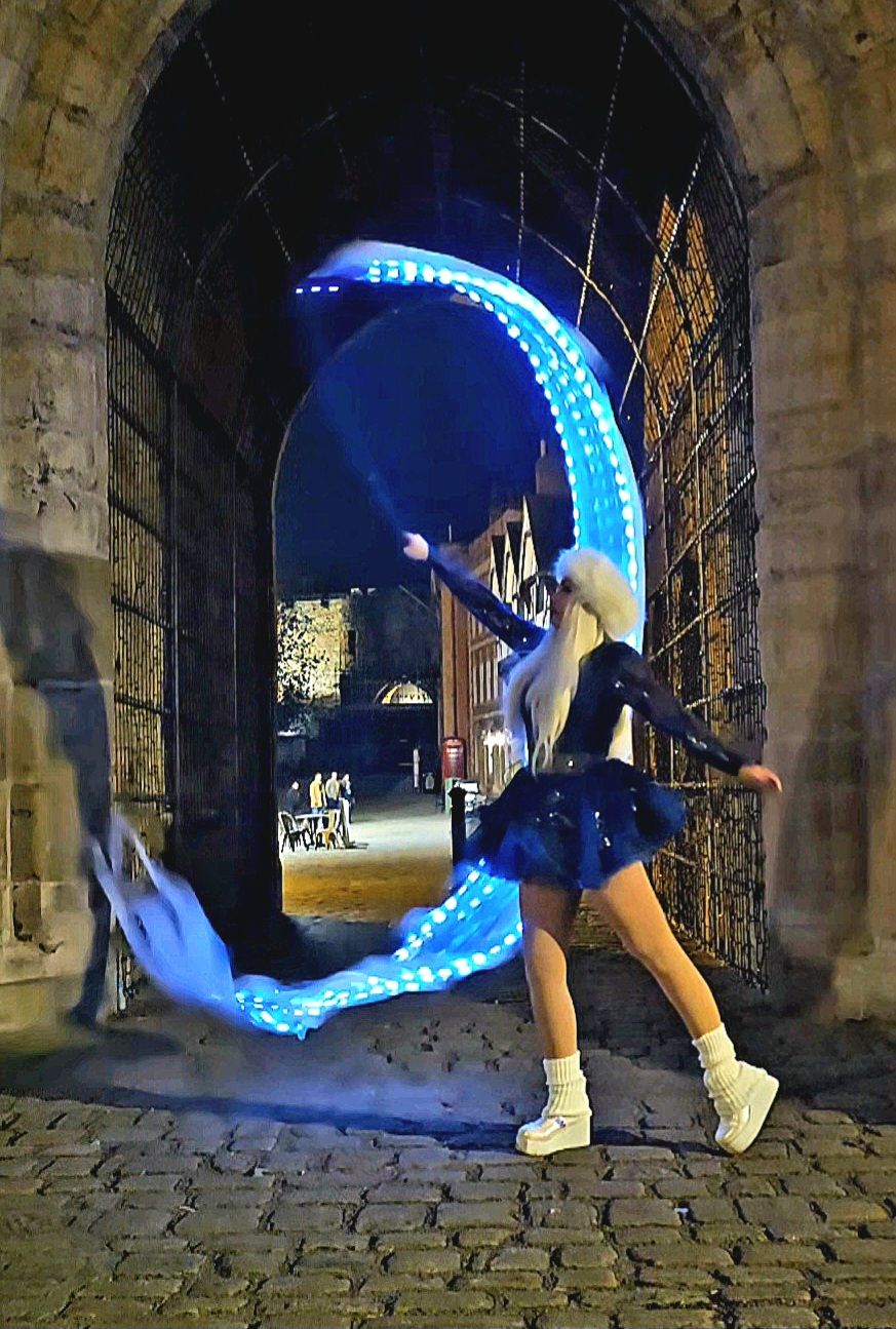 LED ice skater