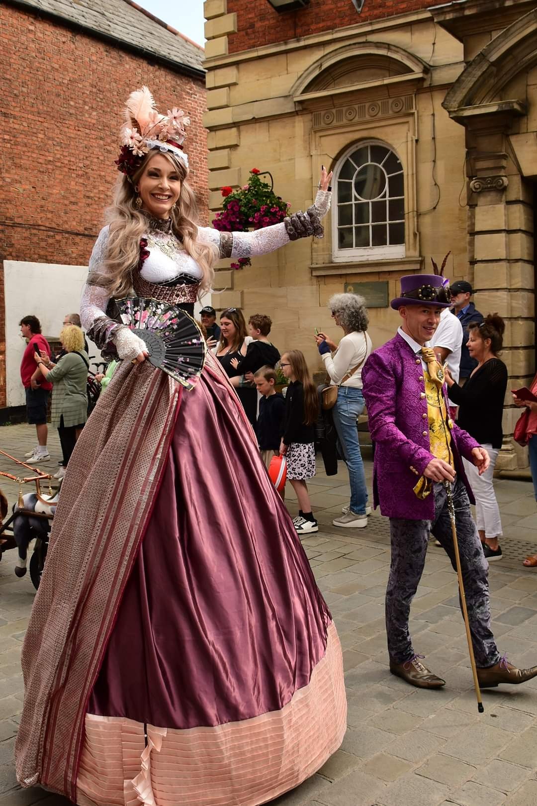 Steampunk Stilt Walker