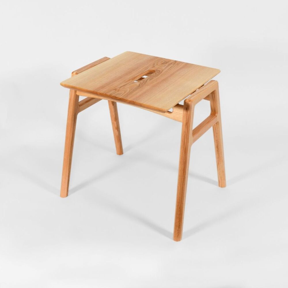 Ash Stool or Occasional Table
