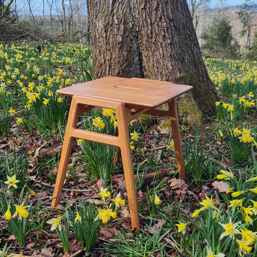 Oak Stool or Occasional Table