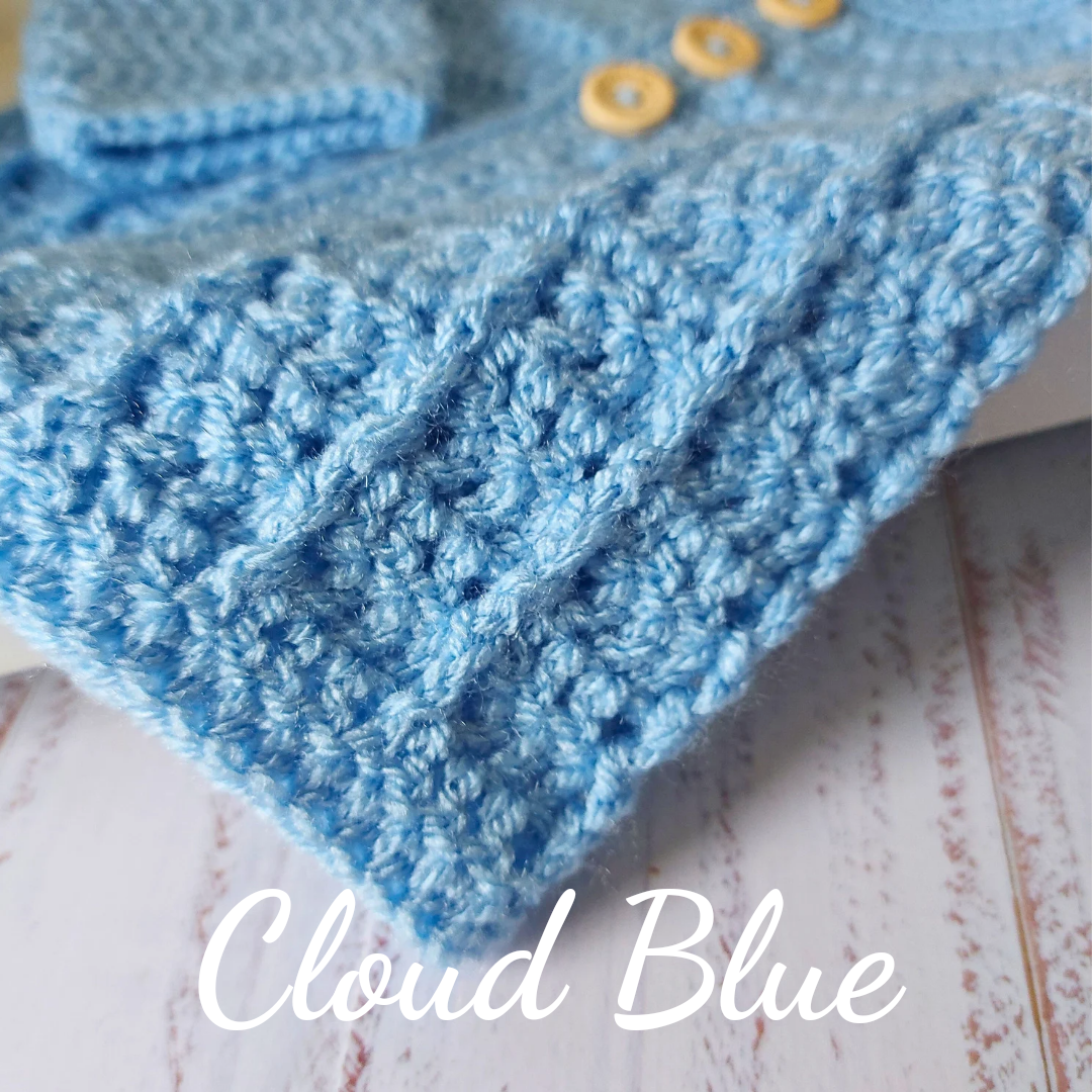 Newborn Baby Cardigan Handmade Crochet Ideal Baby Shower Gift