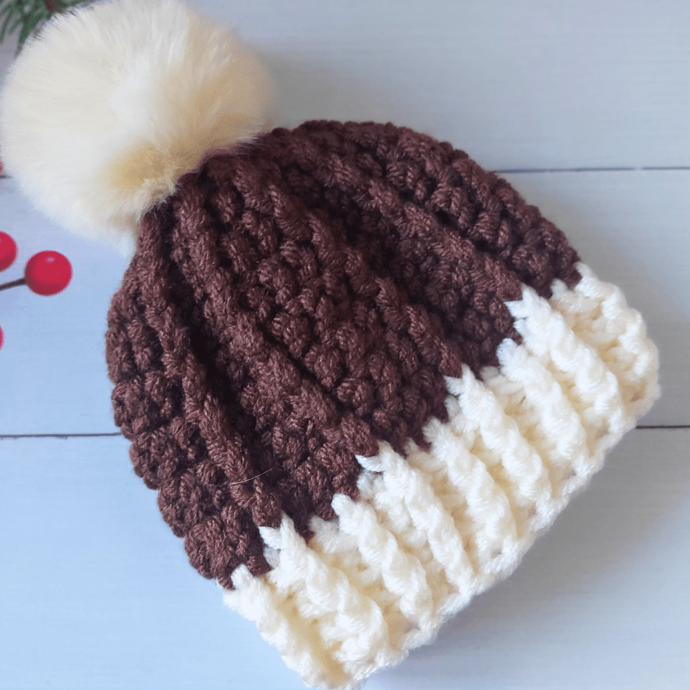 My Little Pudding Christmas Crochet Baby Beanie Hat