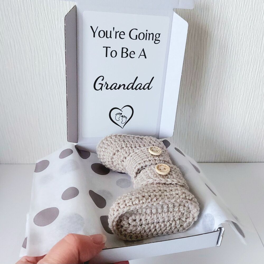 Pregnancy Reveal Announcement - You're Going To Be A Nanny Or Grandad