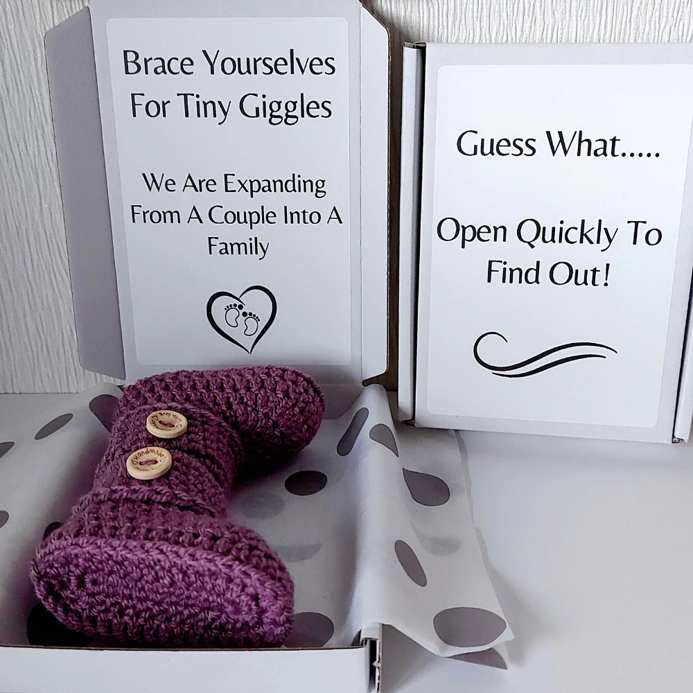 Pregnancy Reveal Announcement Idea For Friends And Family