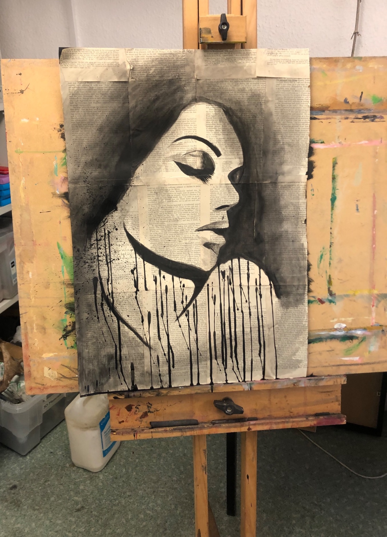 Ink drawing