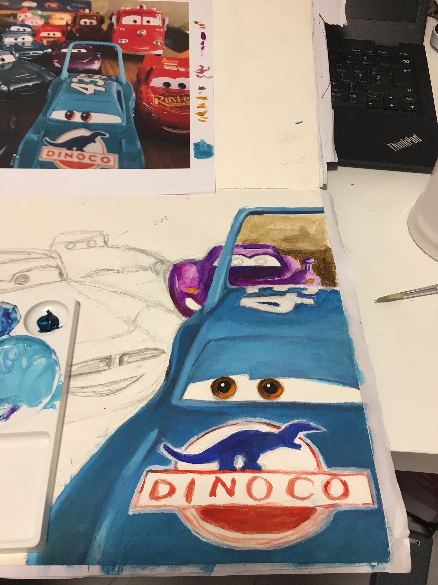 Photorealist painting x3.JPG