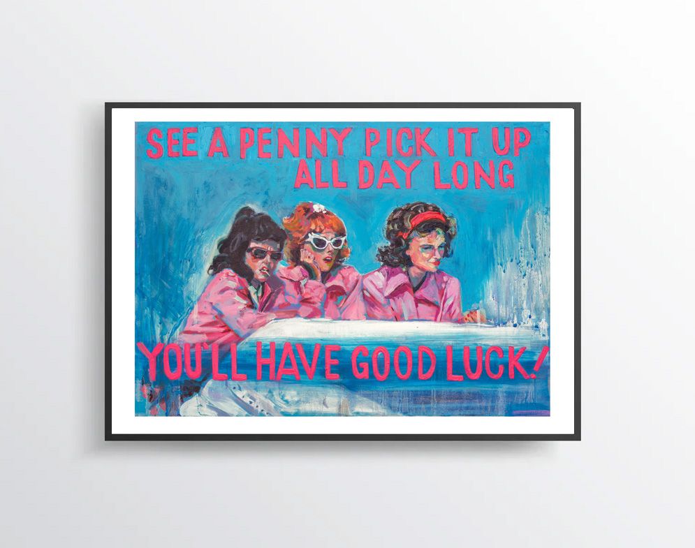A2 'Pink Ladies' Fine Art Print