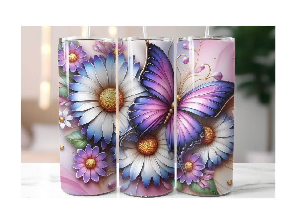 Butterfly Tumbler