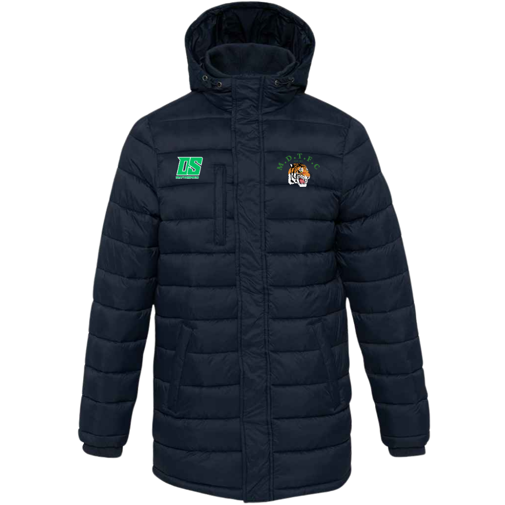 MARKET DRAYTON TIGERS LONG PADDED PARKA