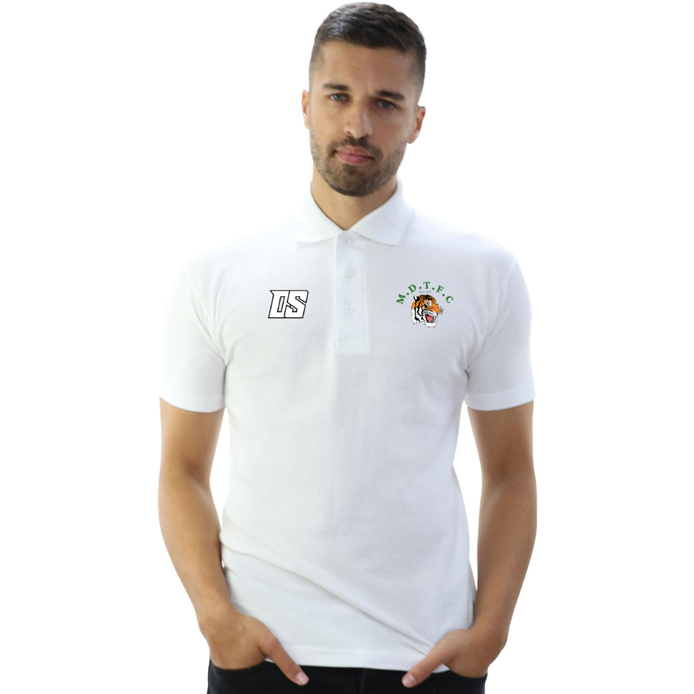TIGERS POLO SHIRTS WHITE