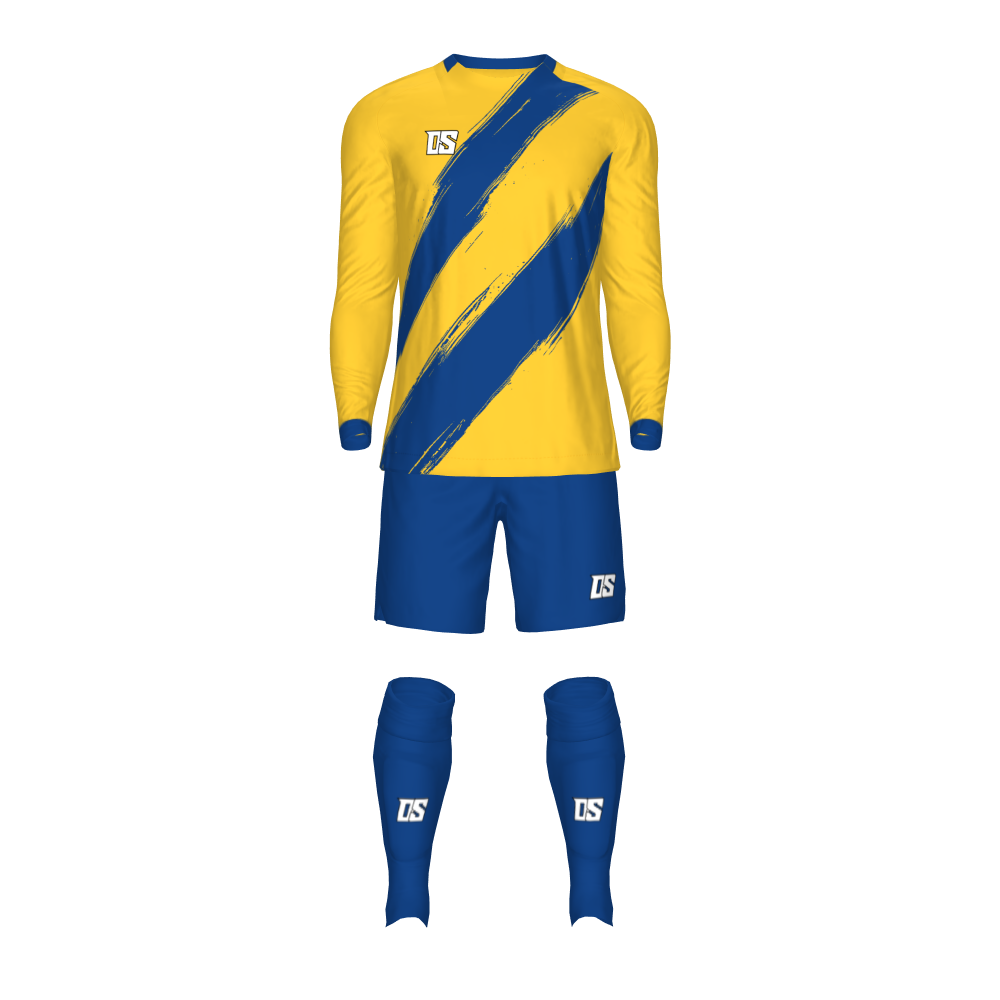 RIVER YELLOW/BLUE LONG SLEEVE KIDS