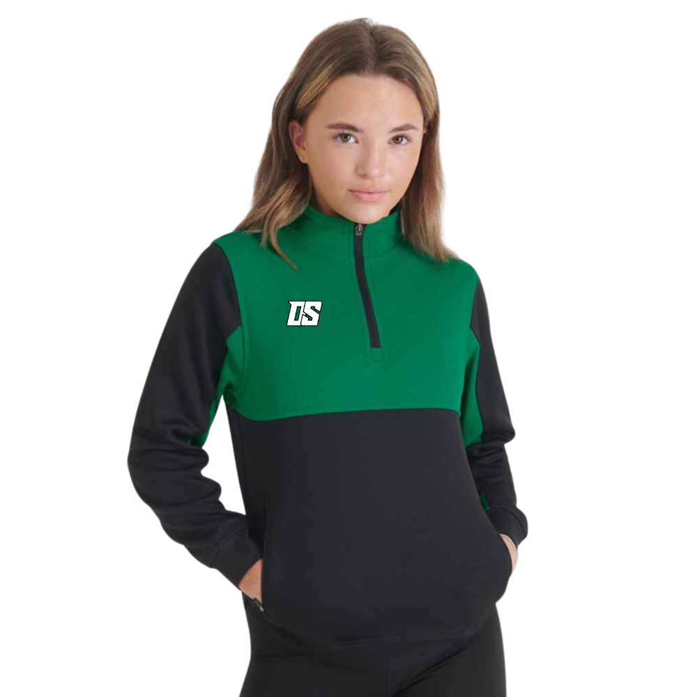 FOOTBALL 1/4 ZIP TOPS