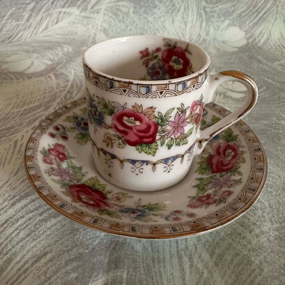 Royal China Demitasse Cup & Saucer c.1930's*