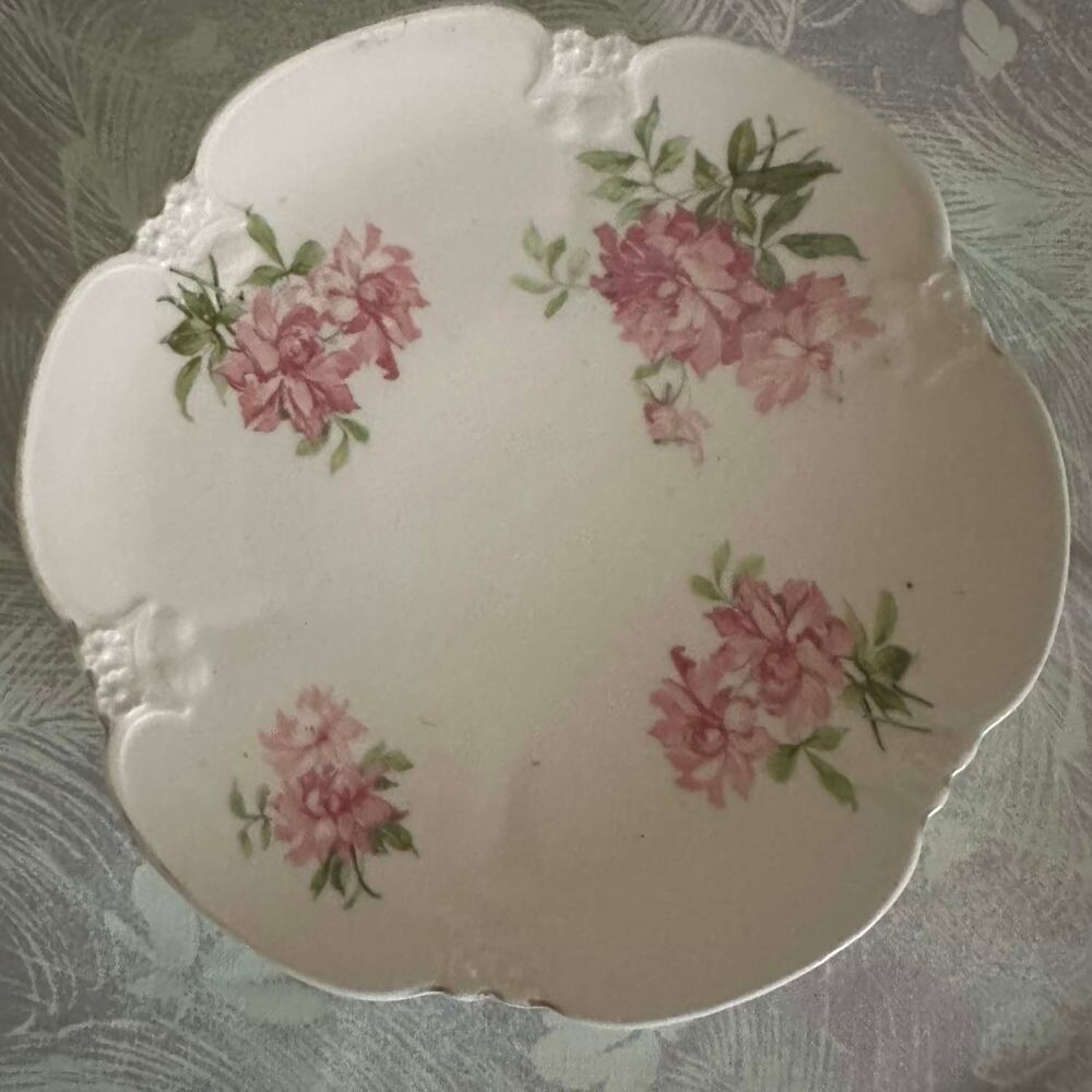 Victorian / Edwardian Cake Plate (Unknown Maker) c.1900*