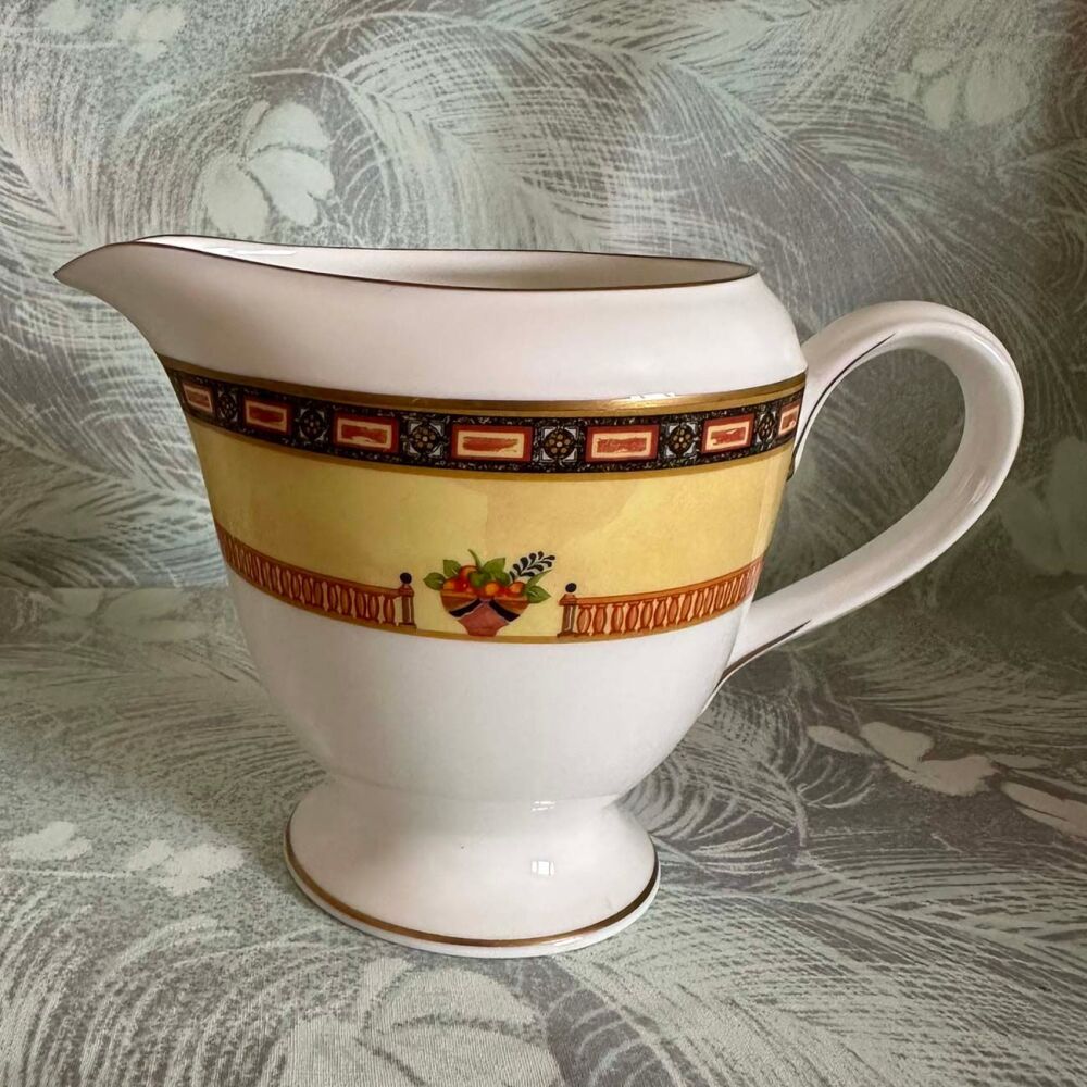 Vintage Royal Worcester "Versailles" Pattern Small Milk Jug (Creamer) c.1990's*