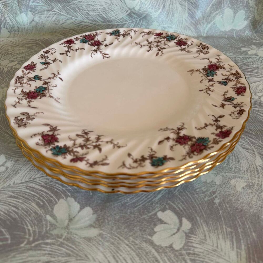 Set of 5 Vintage Minton Ancestral Dinner Plates c.1950’s - 1990's