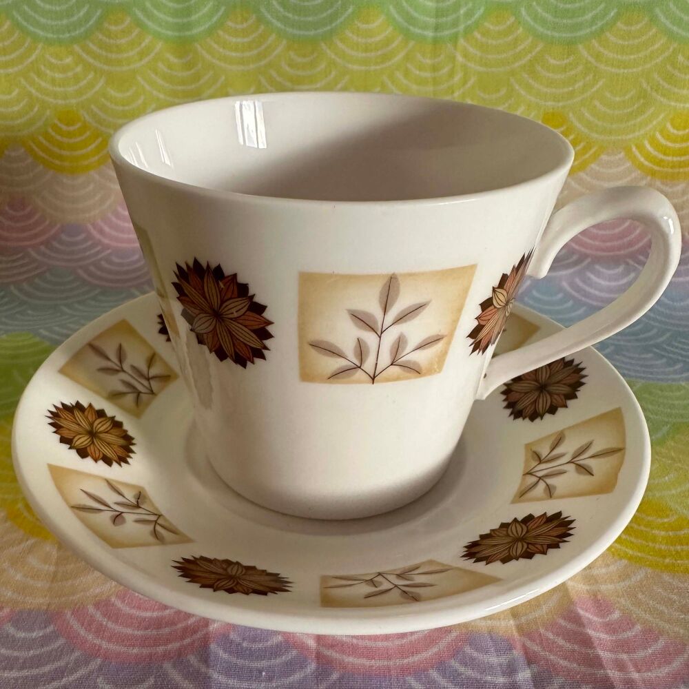 Vintage Rayal vale (Colclough) Cup & Saucer. Iconic 1970's*