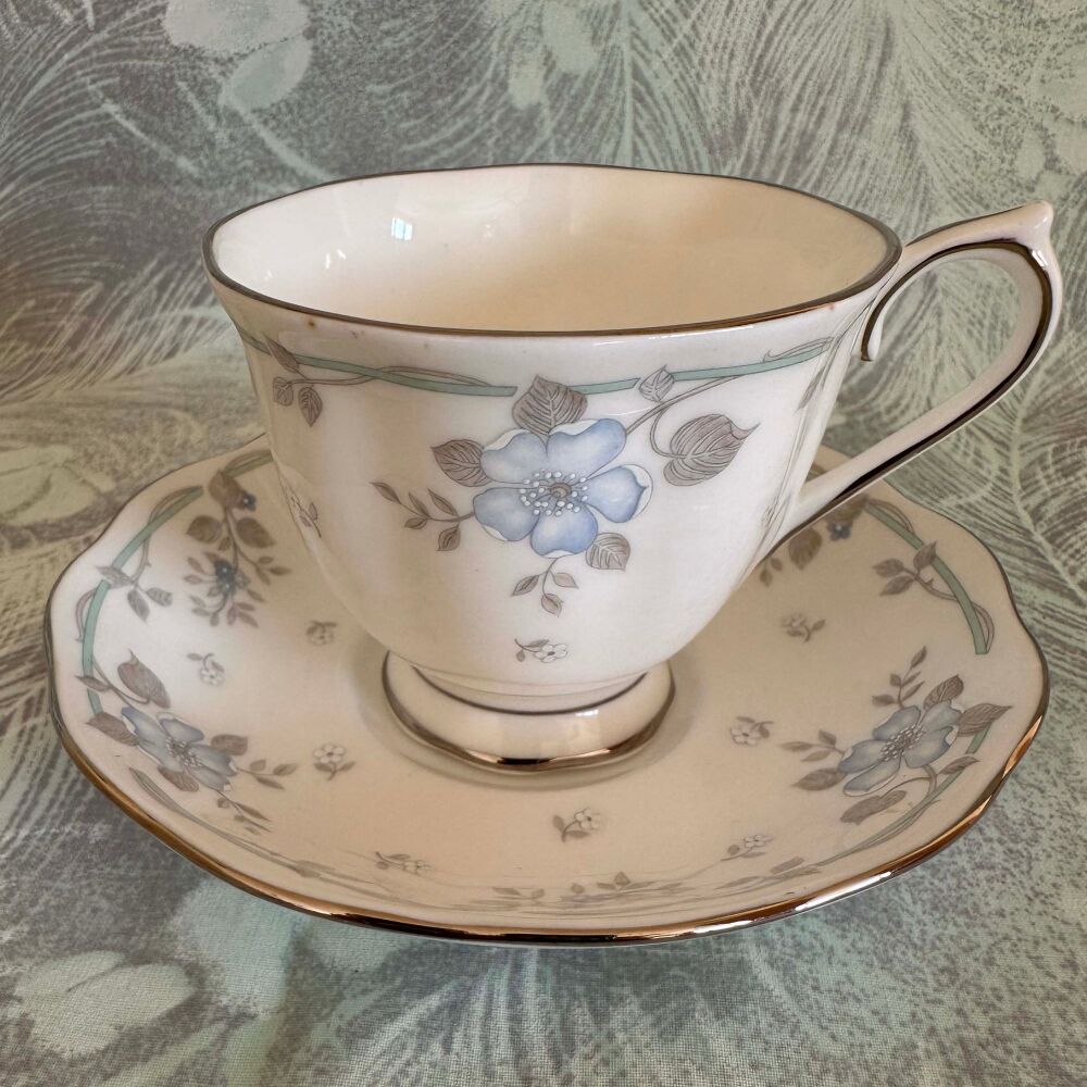 Royal Albert "Satin Rose" Cup & Saucer Duo c.1987-1996*