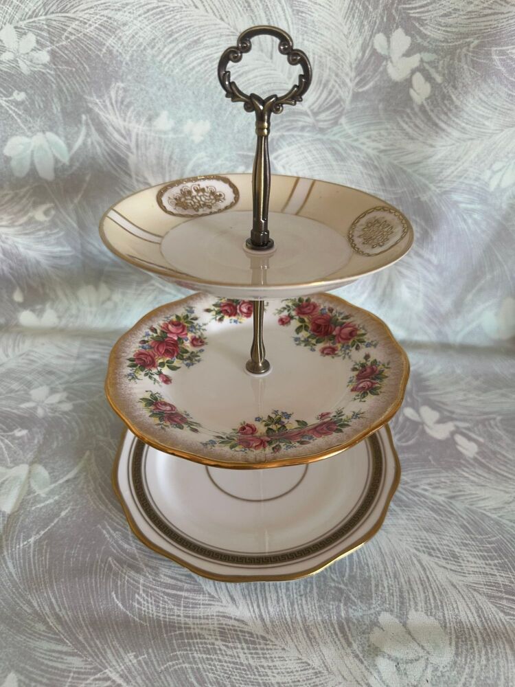 Mini 3-Tier Cake / Trinket Stand - Handmade in our workshops (#TS154)