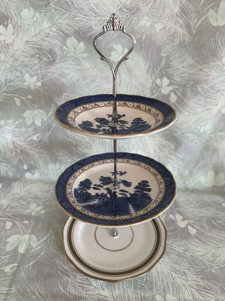 Small 3-Tier Cake / Trinket Stand - Handmade in our workshops (#TS152)