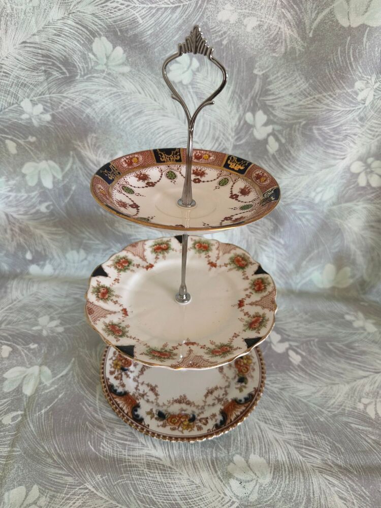 Small 3-Tier Cake / Trinket Stand - Handmade in our workshops (#TS153)