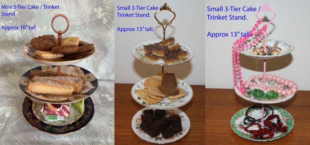 Small &amp; Mini Cake Stands