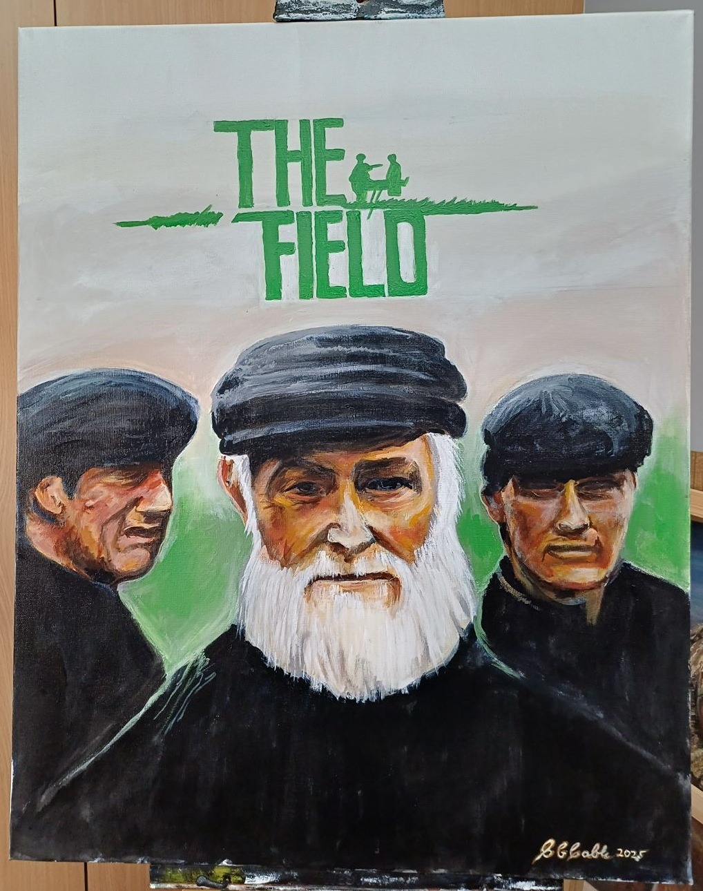 The Field Painting by Colin Cable Mandurah Artist
